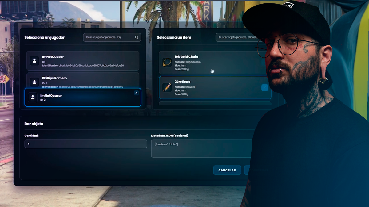Quasar Inventory 2025 Update Create, Manage, and Control Items Without Code  (ESX & QBCore & Qbox)