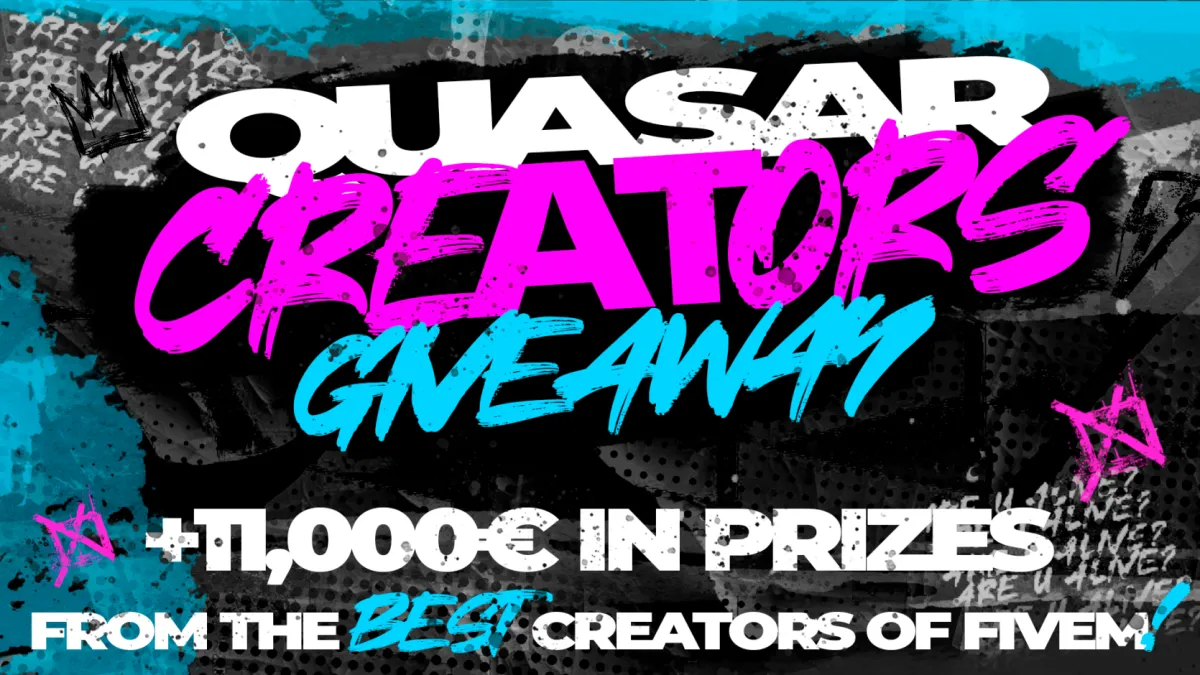 FiveM Creators Giveaway The Biggest Giveaway Made by Creators, for Creators