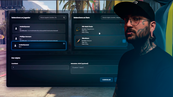 Quasar Inventory 2025 Update Create, Manage, and Control Items Without Code  (ESX & QBCore & Qbox)