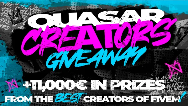 FiveM Creators Giveaway The Biggest Giveaway Made by Creators, for Creators